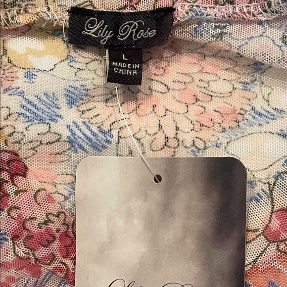 Pink Floral Mini Dress - Picture 5 of 6